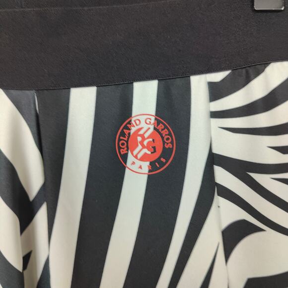 Adidas Roland Garros Y-3 Leggings Womens Small‎ Zebra Print Yoji Yamamoto Tennis - Picture 4 of 8